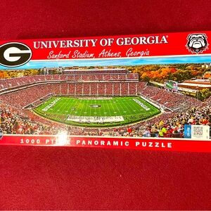 University of Georgia Panoramic Puzzle - Red